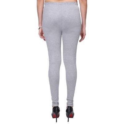 MADONA  Full Lenth Western Wear Leggins (Solid) Grey Pack of 1