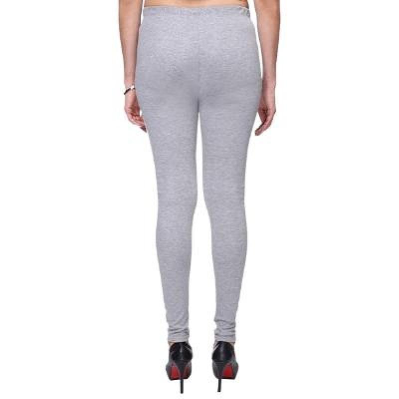 MADONA  Full Lenth Western Wear Leggins (Solid) Grey Pack of 1