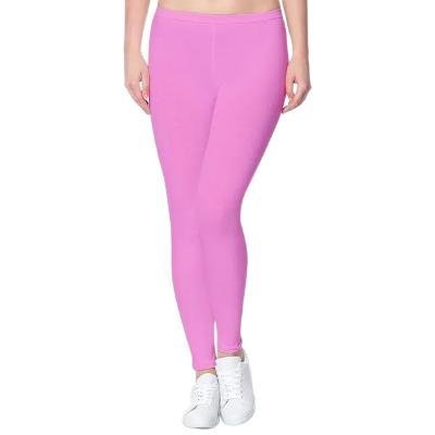 MADONA Full Lenth Western Wear Leggins (Solid) Pink & Black Pack of 2