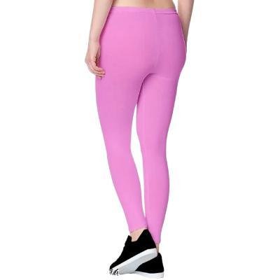 MADONA Full Lenth Western Wear Leggins (Solid) Pink & Black Pack of 2