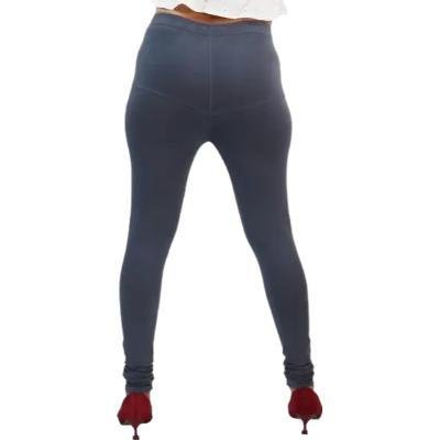 MADONA Full Lenth Western Wear Leggins (Solid) Black & Grey Pack of 2