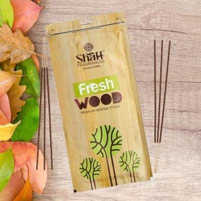 Fresh wood Zipper Agarbatti