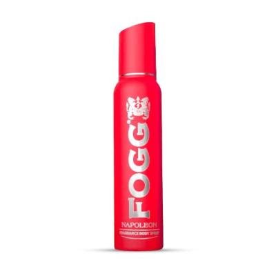Fogg Napoleon No Gas Deodorant for Men, Long-Lasting Perfume Body Spray,Red 120 ml(Pack Of 1)