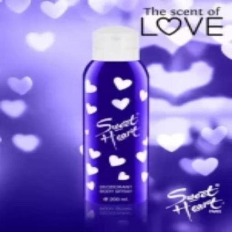Sweet Heart Blue Long Lasting Imported Deodorant Perfumed Body spray, 100ml (Pack of 2)