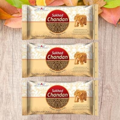 Sukand Chandan 120 gram Zipper Agarbatti(Pack Of 3)