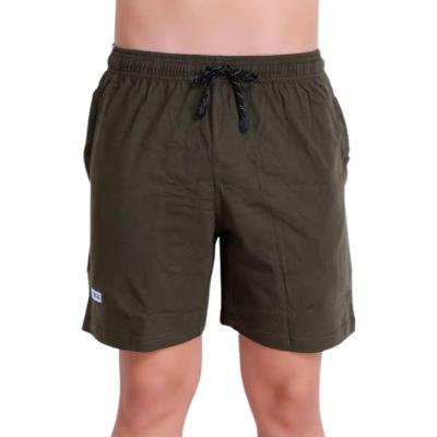 Ankit Bermunda Shorts For Boys Casual Solid Cotton Lycra (Green,Pack Of 1)